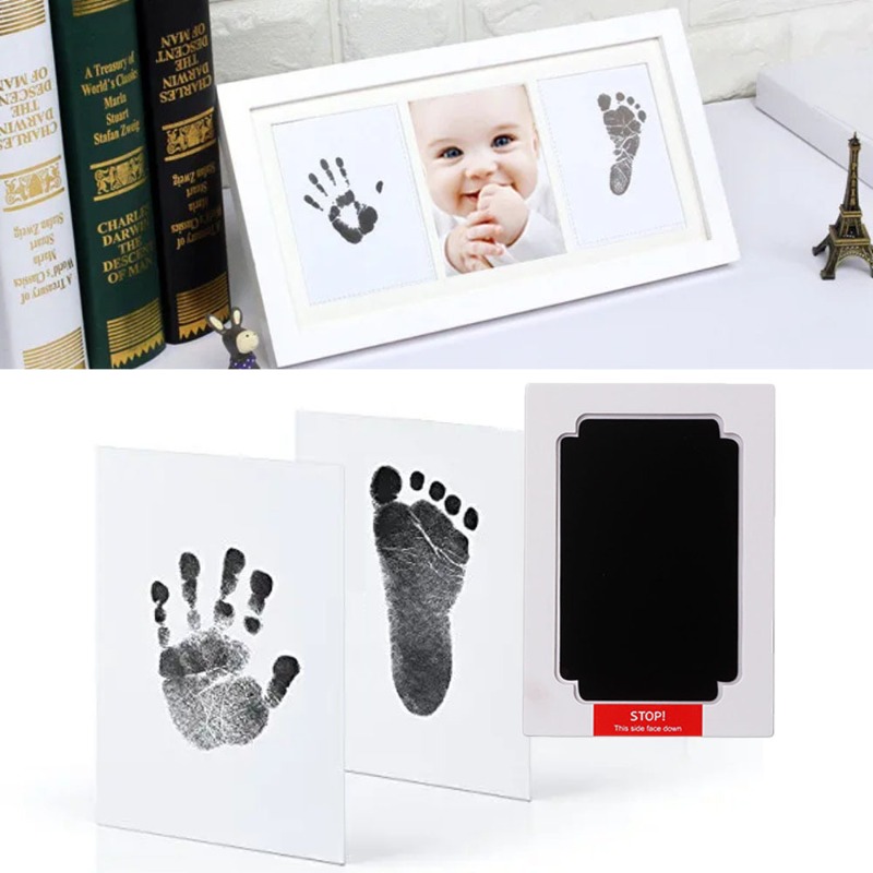 Footprint Ink Kit - طقم بصمة اليد والقدم للأطفال حديثي
