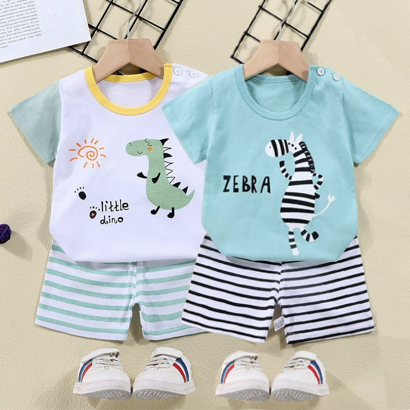 Baby Nursery Ideas Boy - القطن تيز + السراويل 2 قطعة