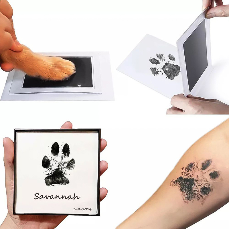 Footprint Ink Kit - كلب القط باو طباعة الحبر مجموعة
