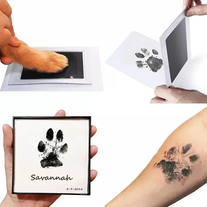 Footprint Ink Kit - آثار أقدام الطفل لا اللمس آمنة