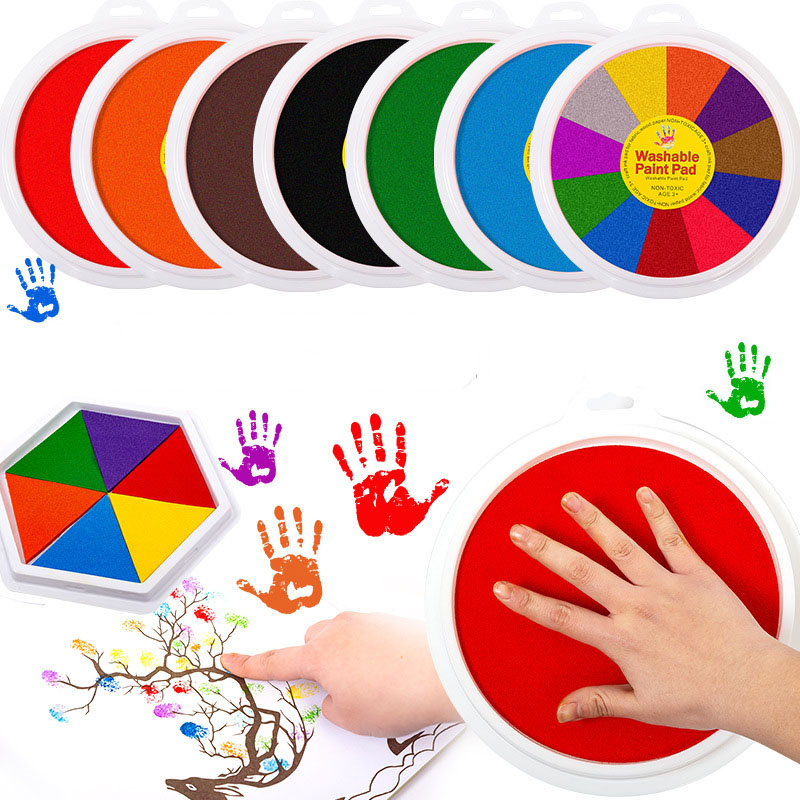 5 وسادات حبر كبيرة مستديرة للح - مراجعة Footprint Ink Kit وسعره