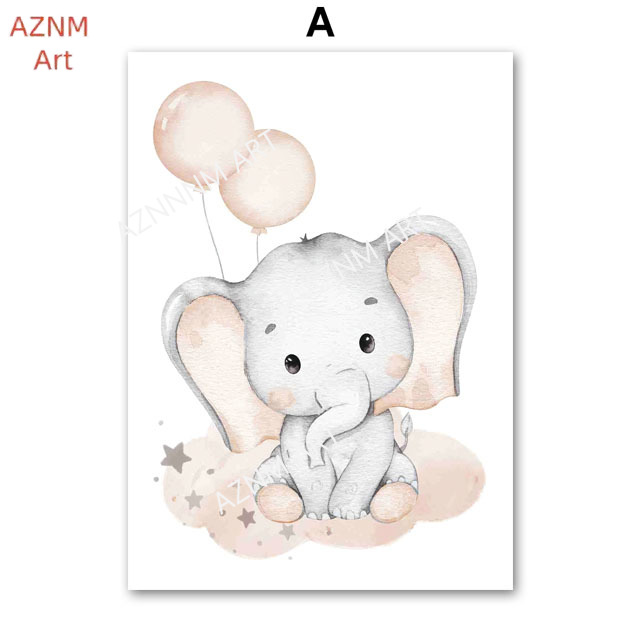 ملصقات جدارية للأطفال بتصميم ا - مراجعة Baby Nursery Prints وسعره