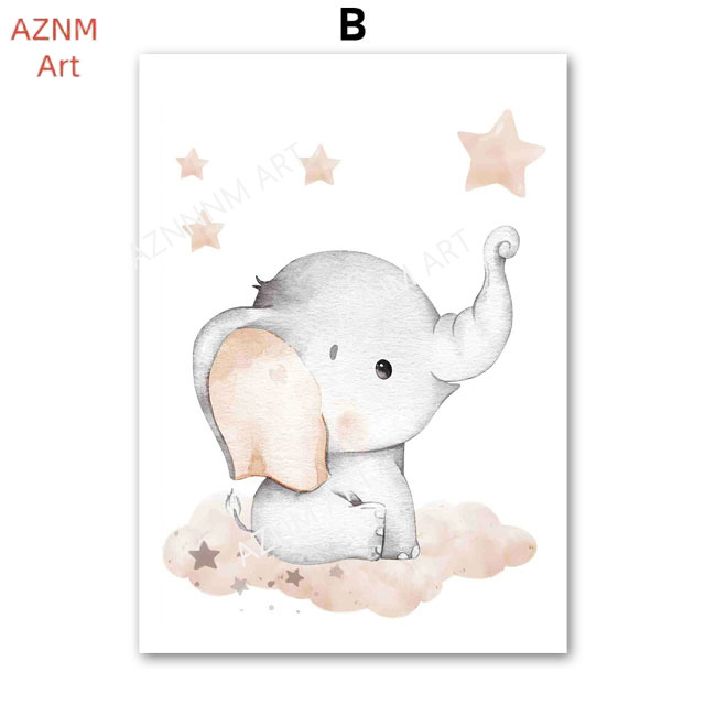 ملصقات جدارية للأطفال بتصميم ا - مراجعة Baby Nursery Prints وسعره