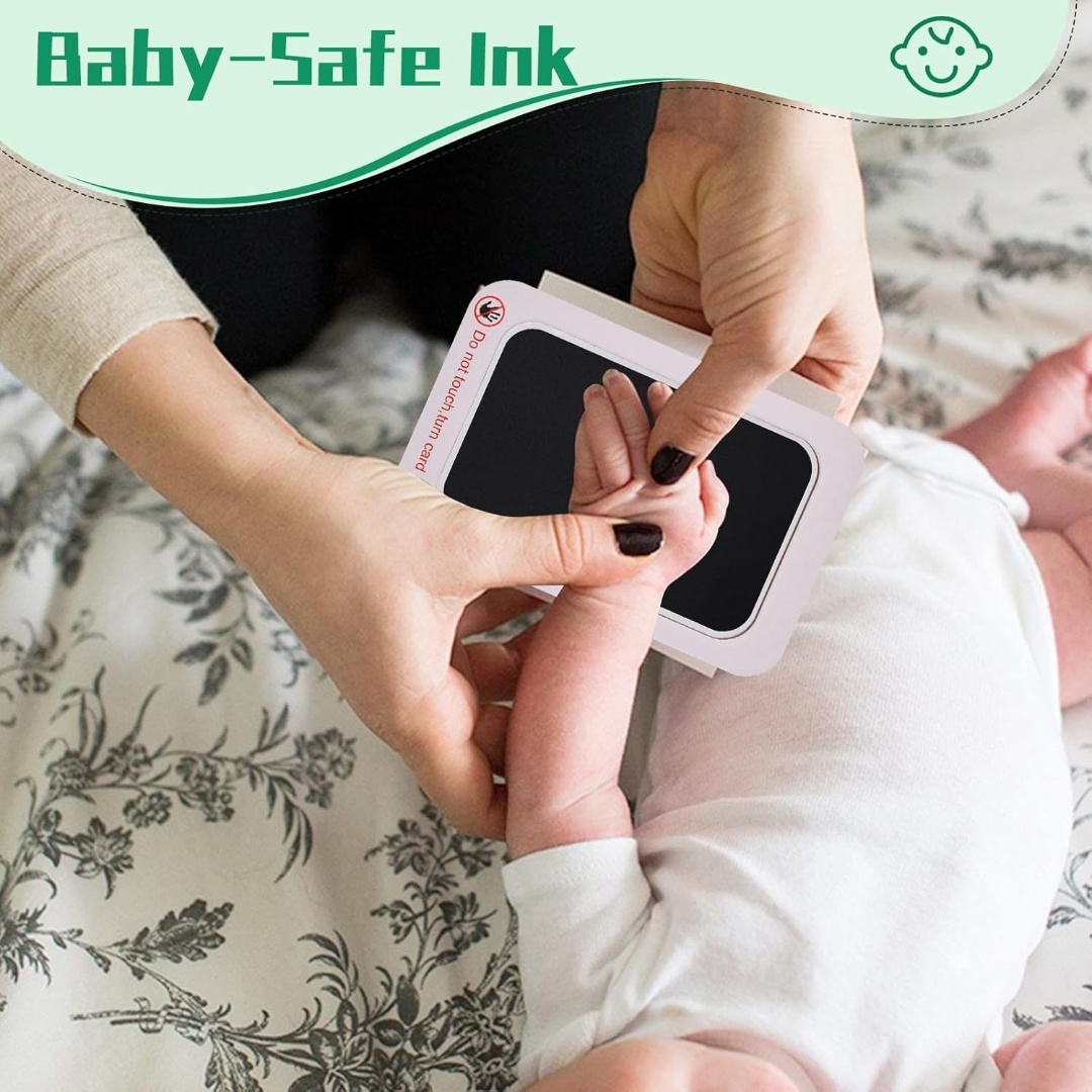 مجموعة بصمة اليد وبصمة القدم ل - مراجعة Footprint Ink Kit وسعره
