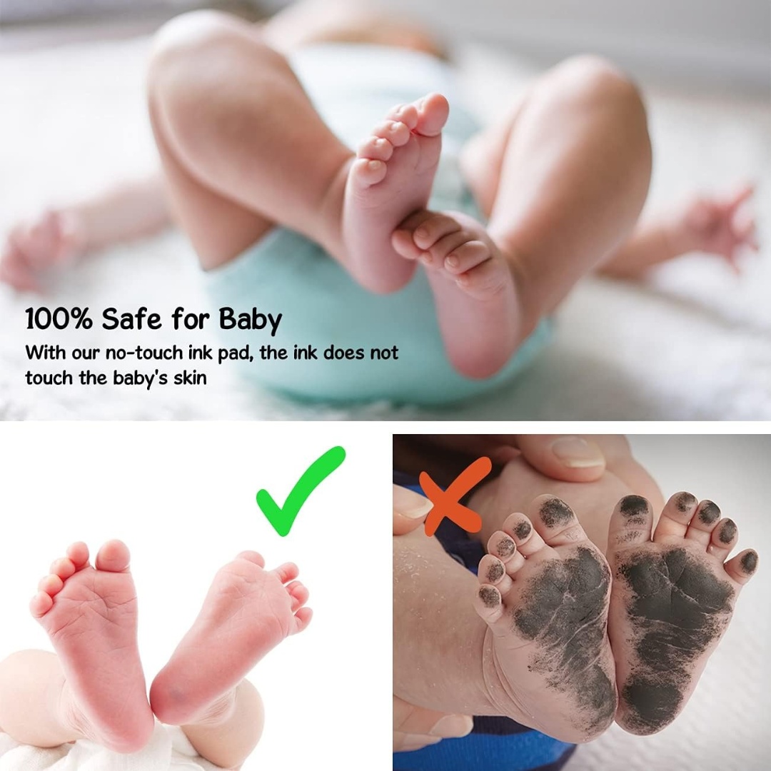 مجموعة بصمة اليد وبصمة القدم ل - مراجعة Footprint Ink Kit وسعره