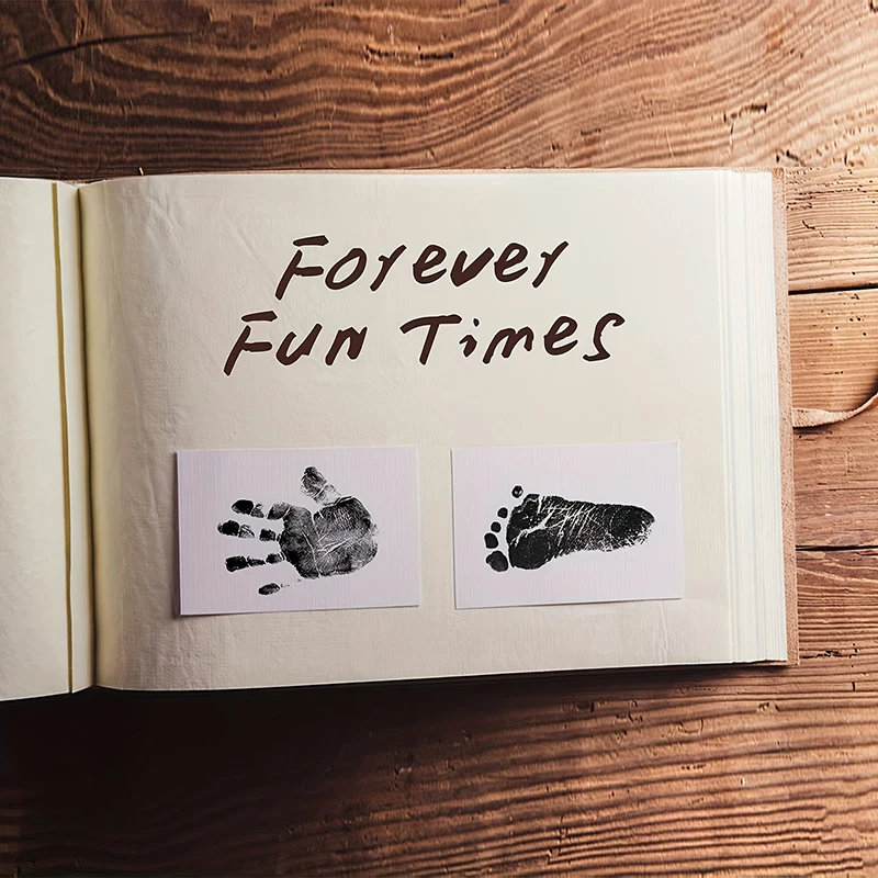 مجموعة بصمات الأقدام اليدوية D - مراجعة Footprint Ink Kit وسعره