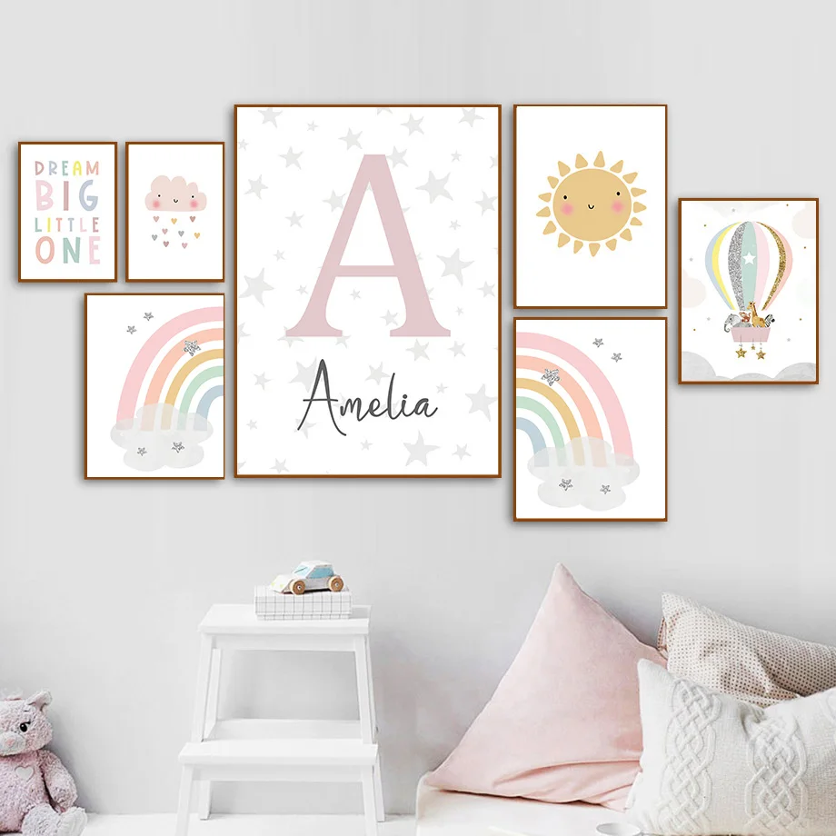 ملصقات وطباعات جدارية على الطر - مراجعة Baby Nursery Prints وسعره