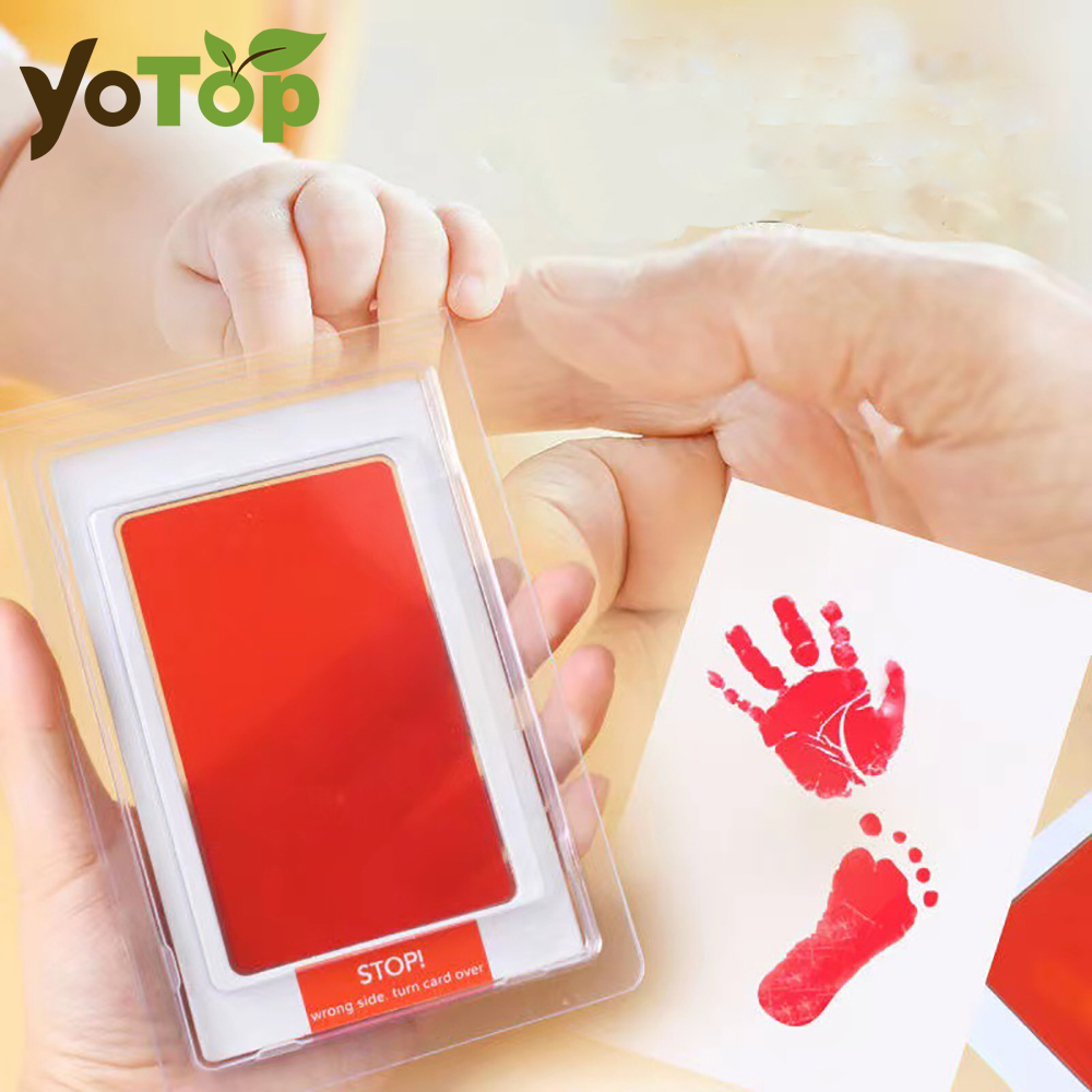 مجموعة بصمة بصمة بصمة الطفل غي - مراجعة Footprint Ink Kit وسعره