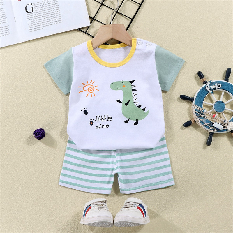 القطن تيز + السراويل 2 قطعة طق - مراجعة Baby Nursery Ideas Boy وسعره