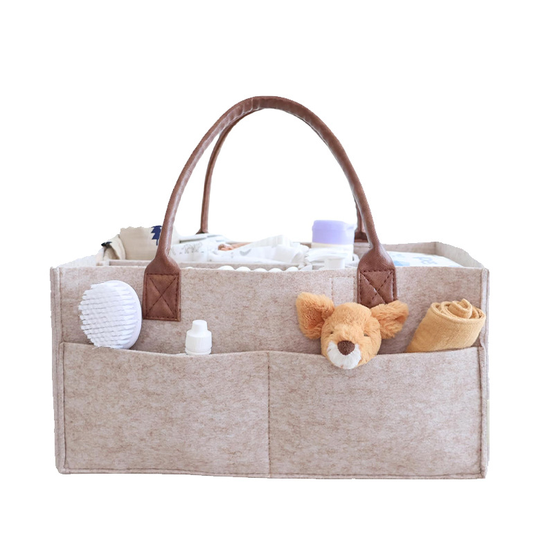 سلة تخزين من اللباد لغرفة الأط - مراجعة Baby Nursery Storage وسعره