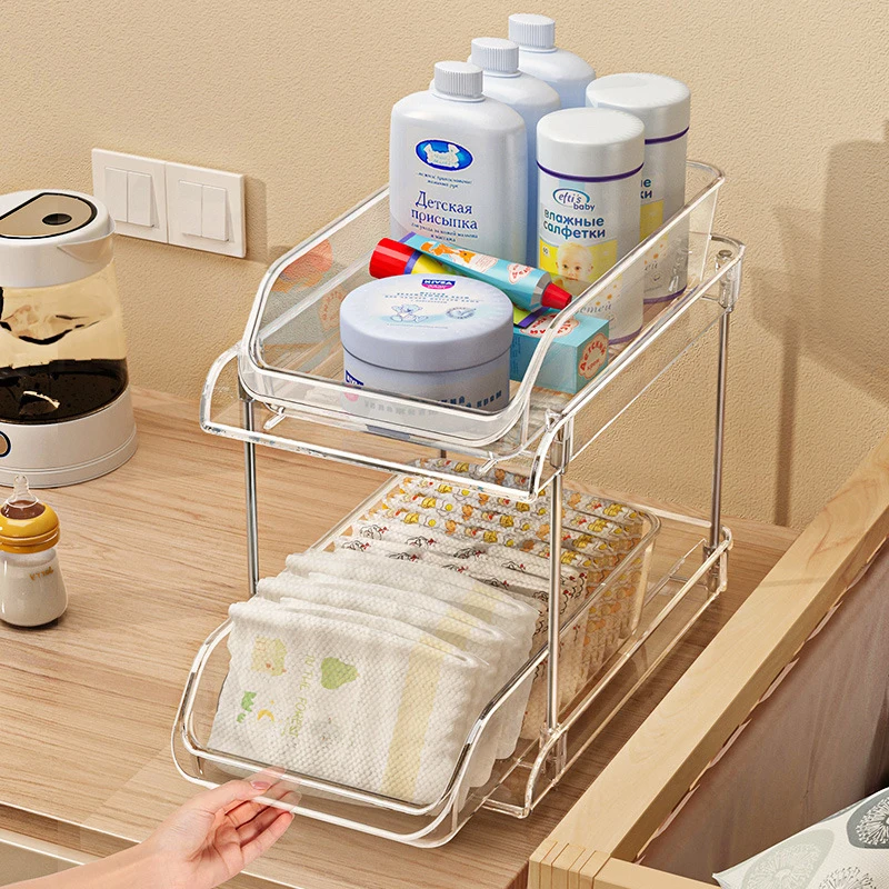 منظم أطفال شفاف متعدد الطبقات  - مراجعة Baby Nursery Storage وسعره