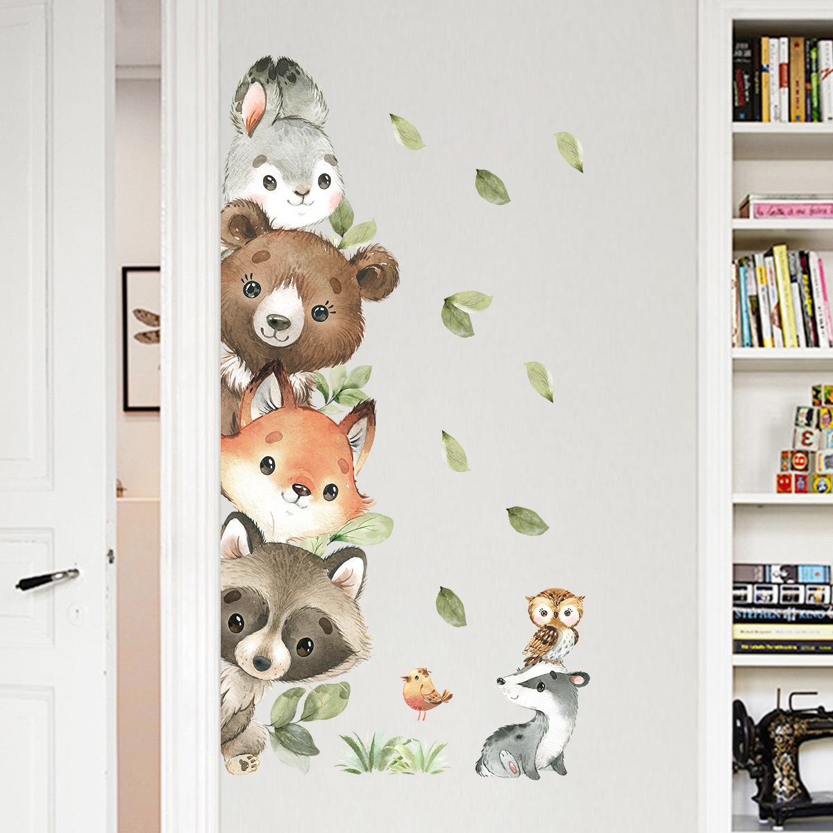ملصقات حائط للأطفال على شكل حي - مراجعة Baby Nursery Forest Theme وسعره