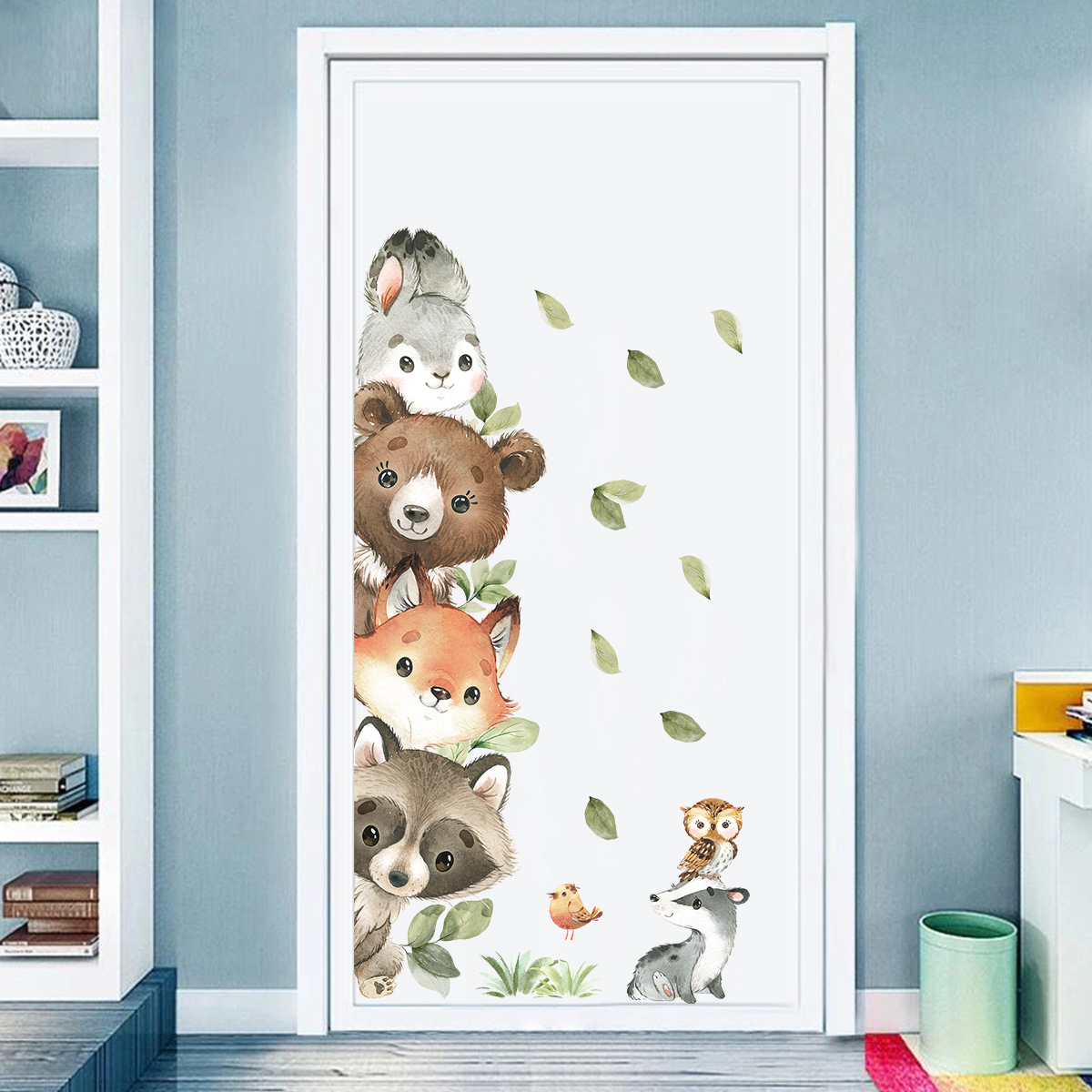 ملصقات حائط للأطفال على شكل حي - مراجعة Baby Nursery Forest Theme وسعره