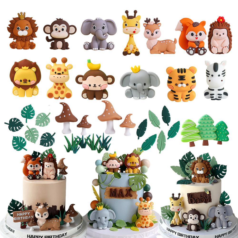 مجموعة أغطية كعكة Safari Anima - مراجعة Baby Nursery Jungle Theme وسعره