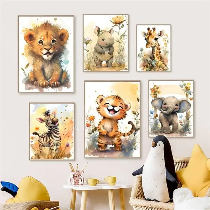 لوحات فنية جدارية للأطفال بتصم - مراجعة Baby Nursery Prints وسعره