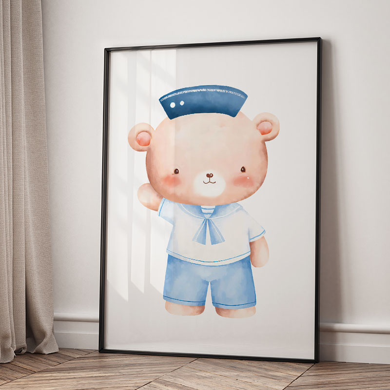 ملصقات وطباعات قماشية بتصميمات - مراجعة Baby Nursery Prints وسعره