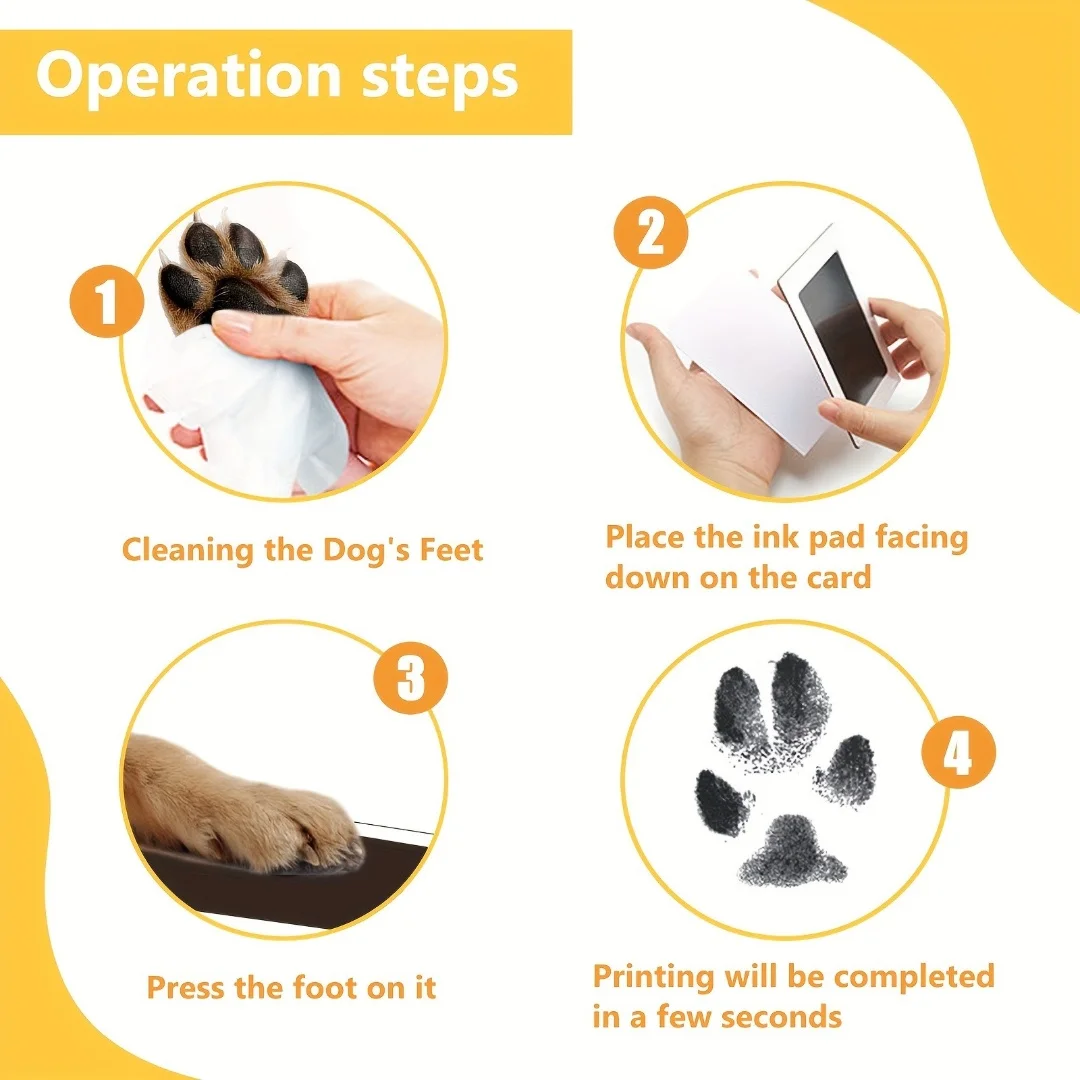 وسادات حبر آمنة وغير سامة لبصم - مراجعة Footprint Ink Kit وسعره