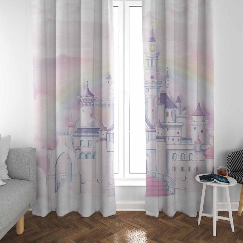ستارة الحضانة على شكل قلعة الأ - مراجعة Blackout Curtain Nursery وسعره
