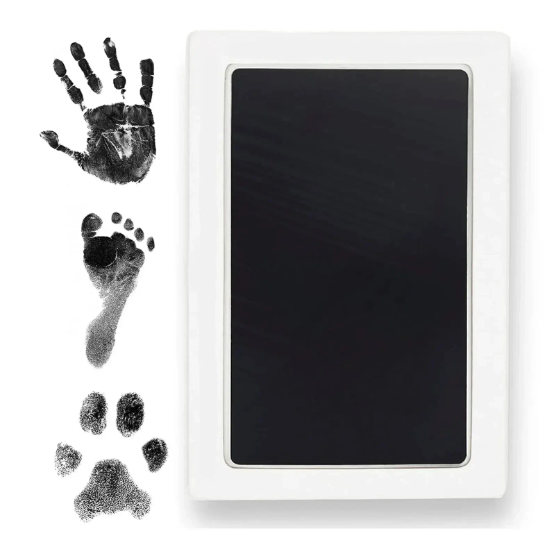 وسادات حبر آمنة وغير سامة لبصم - مراجعة Footprint Ink Kit وسعره