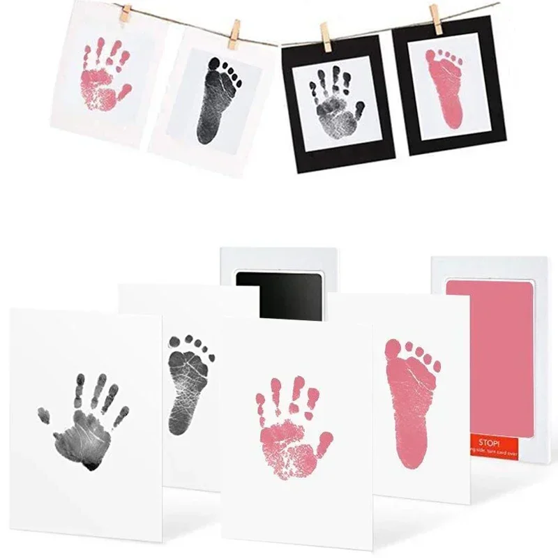 آثار أقدام الطفل لا اللمس آمنة - مراجعة Footprint Ink Kit وسعره