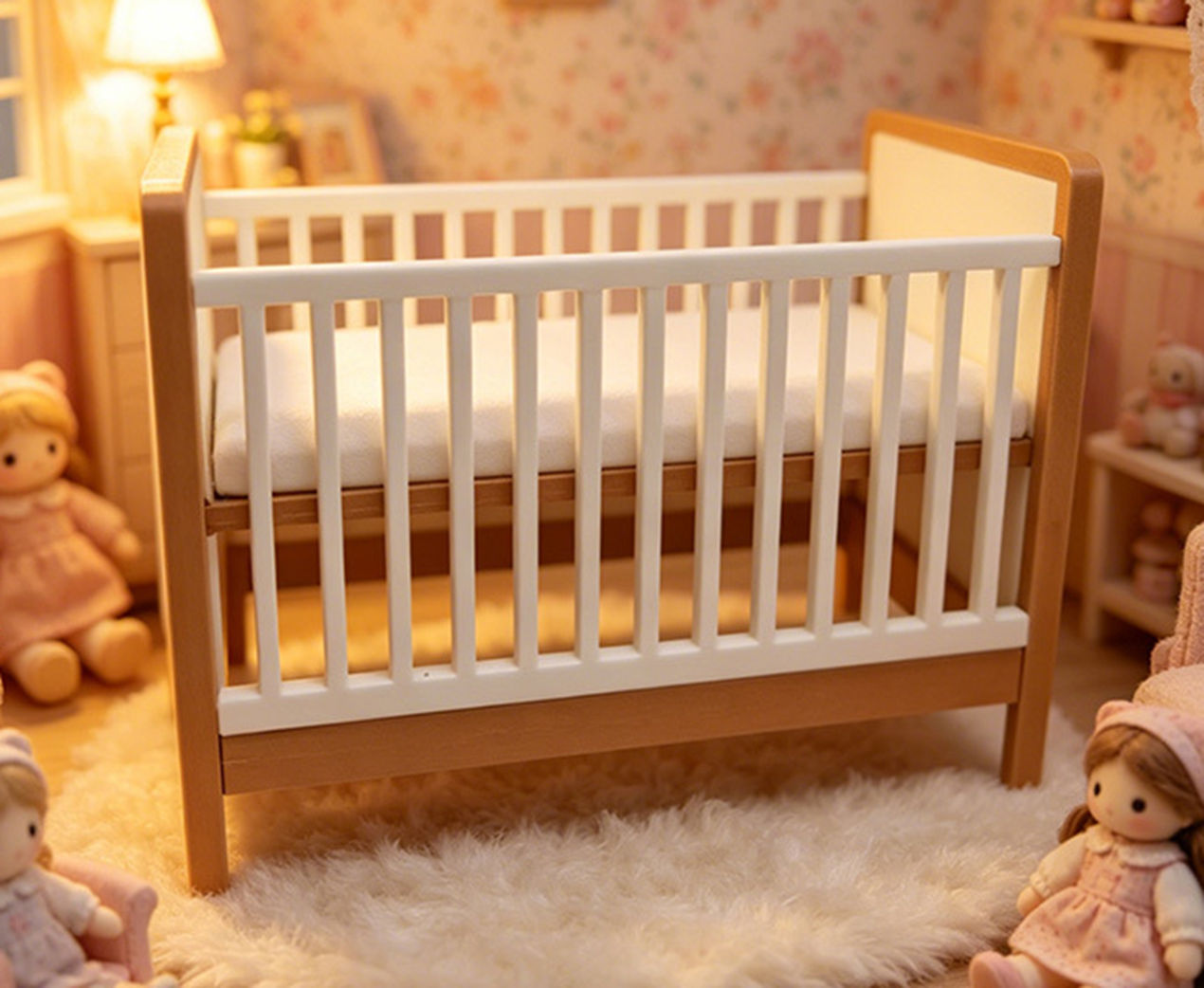 سرير أطفال بلاستيكي صغير، إكسس - مراجعة Baby Nursery Layout وسعره