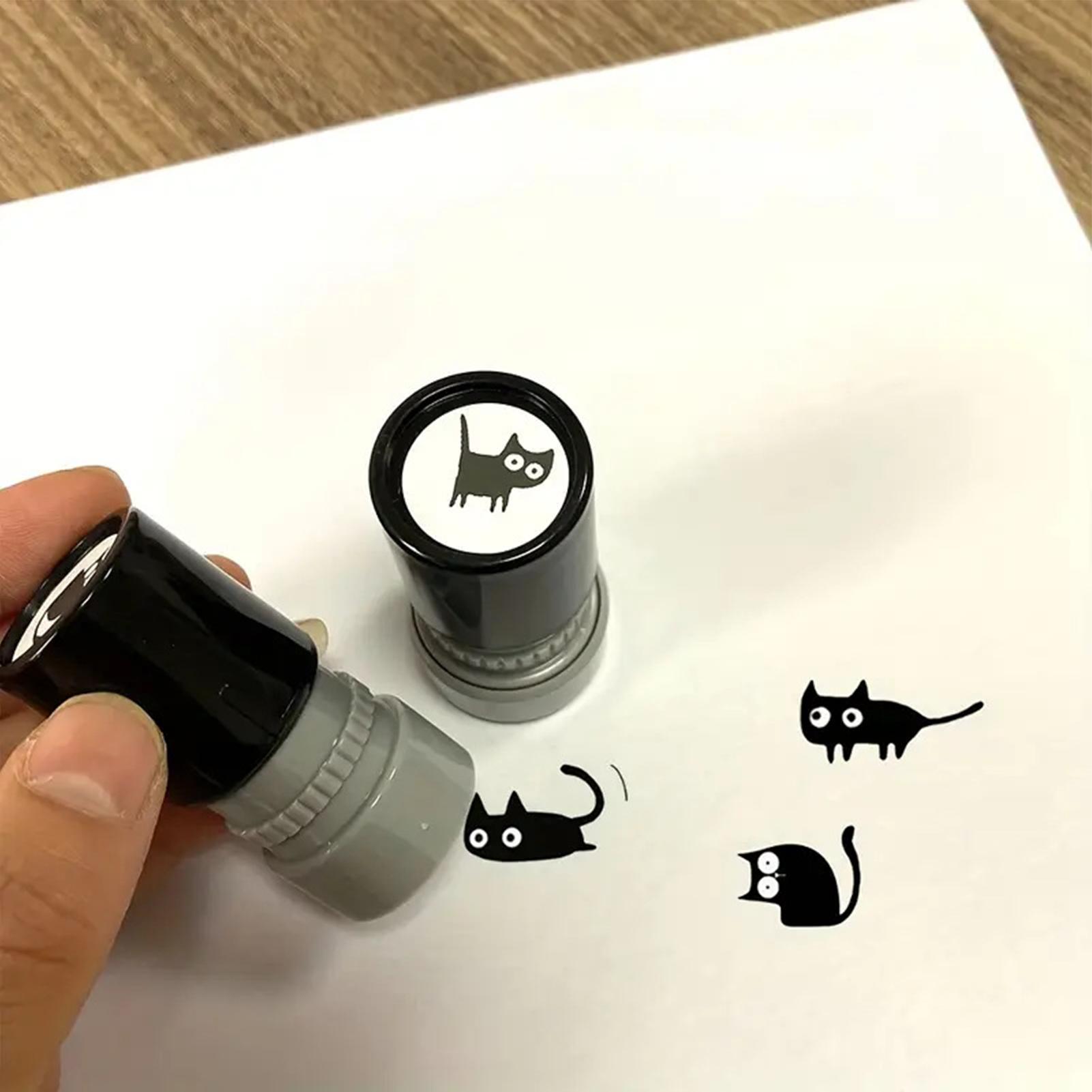 طوابع على شكل قطط ذاتية الحبر، - مراجعة Footprint Ink Kit وسعره